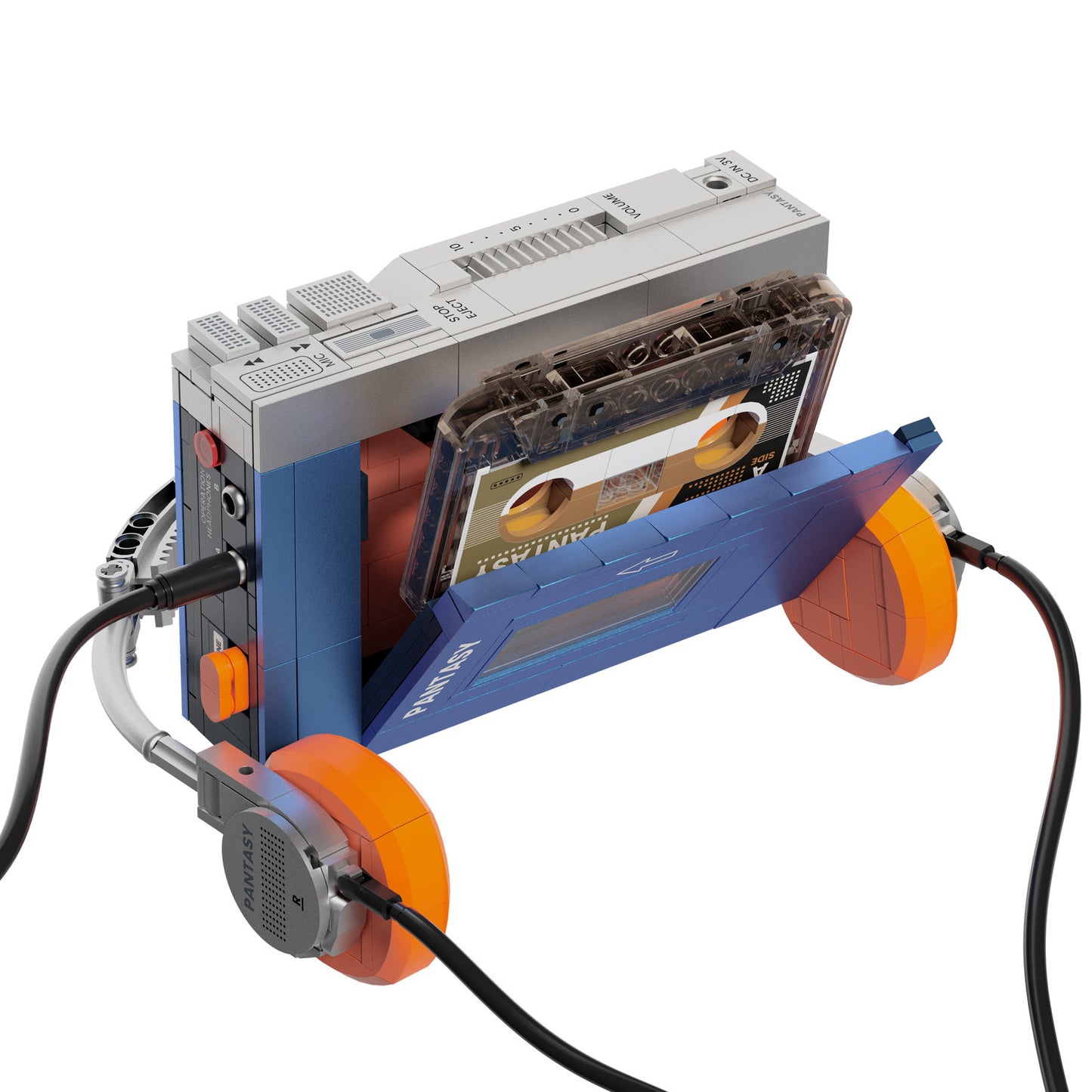 PANTASY - Retro Tape Cassette Player Model Kit