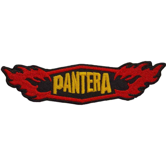 PANTERA - Flames Woven Patch