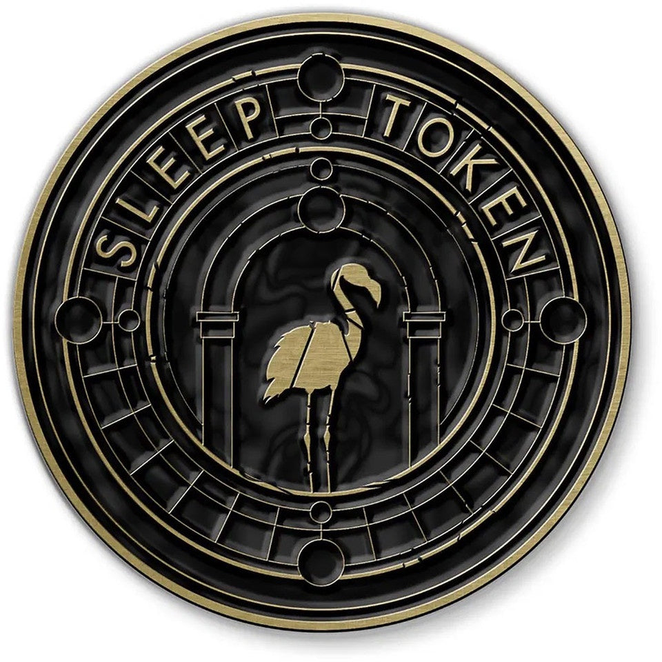 SLEEP TOKEN - Even In Arcadia Crest Pin Badge