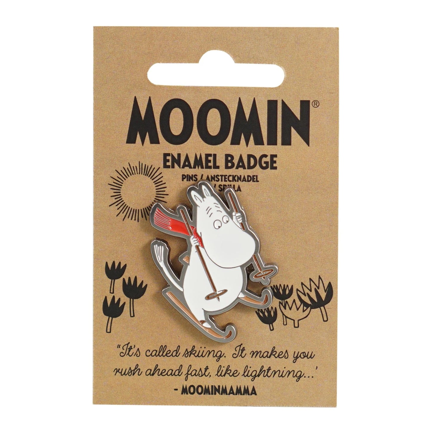 MOOMIN - Moomin Winter Enamel Pin Badge