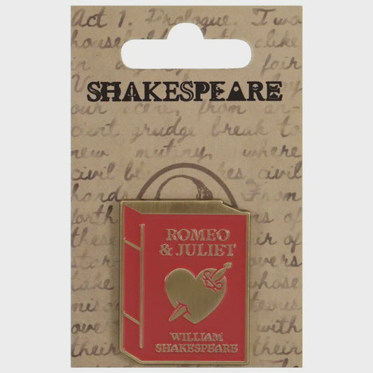 WILLIAM SHAKESPEARE - Romeo & Juliet Pin Badge