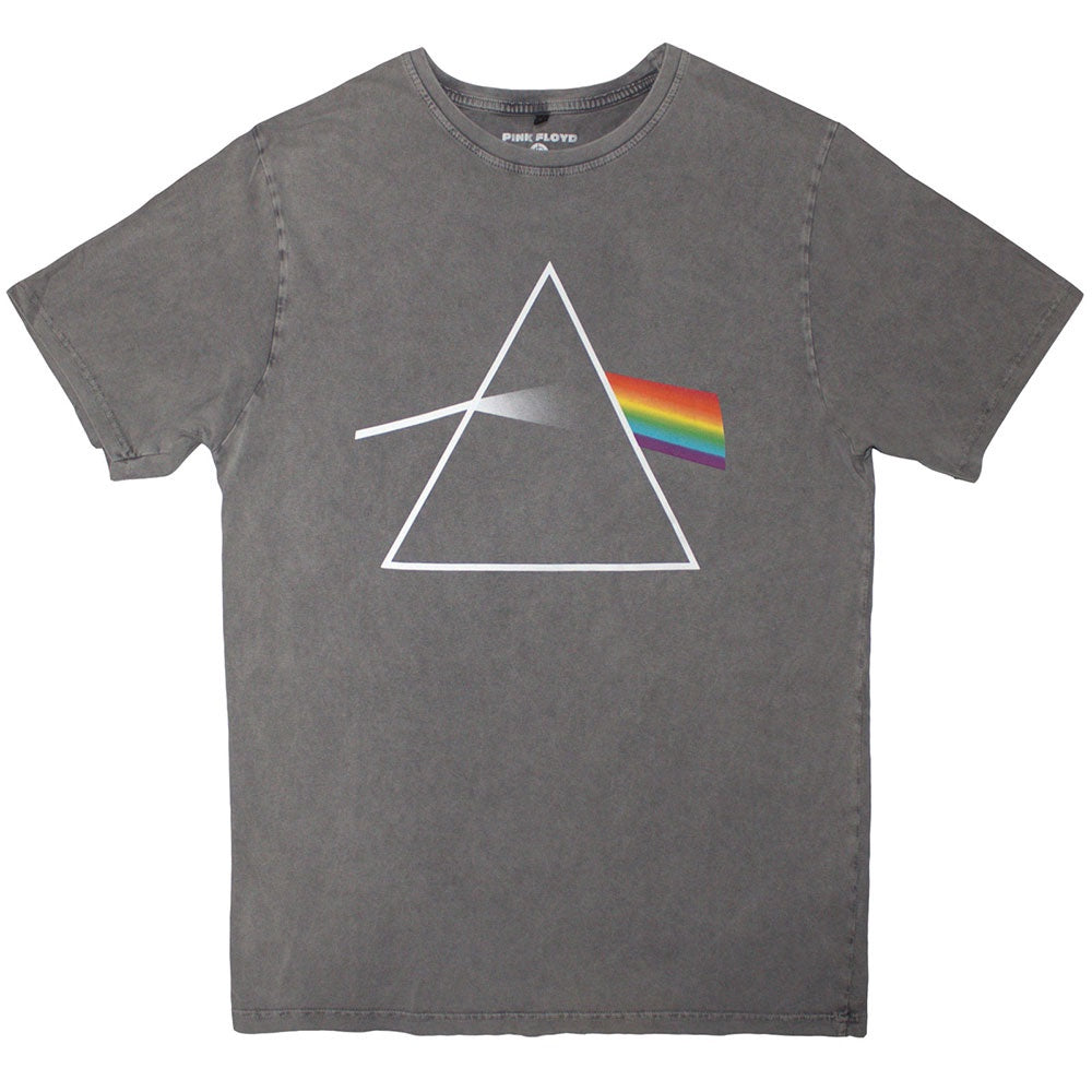 PINK FLOYD - DSOTM Album Stone Wash T-Shirt