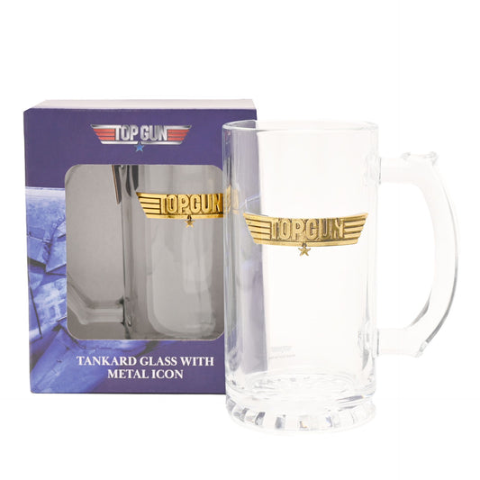TOP GUN -  Gold Logo Tankard