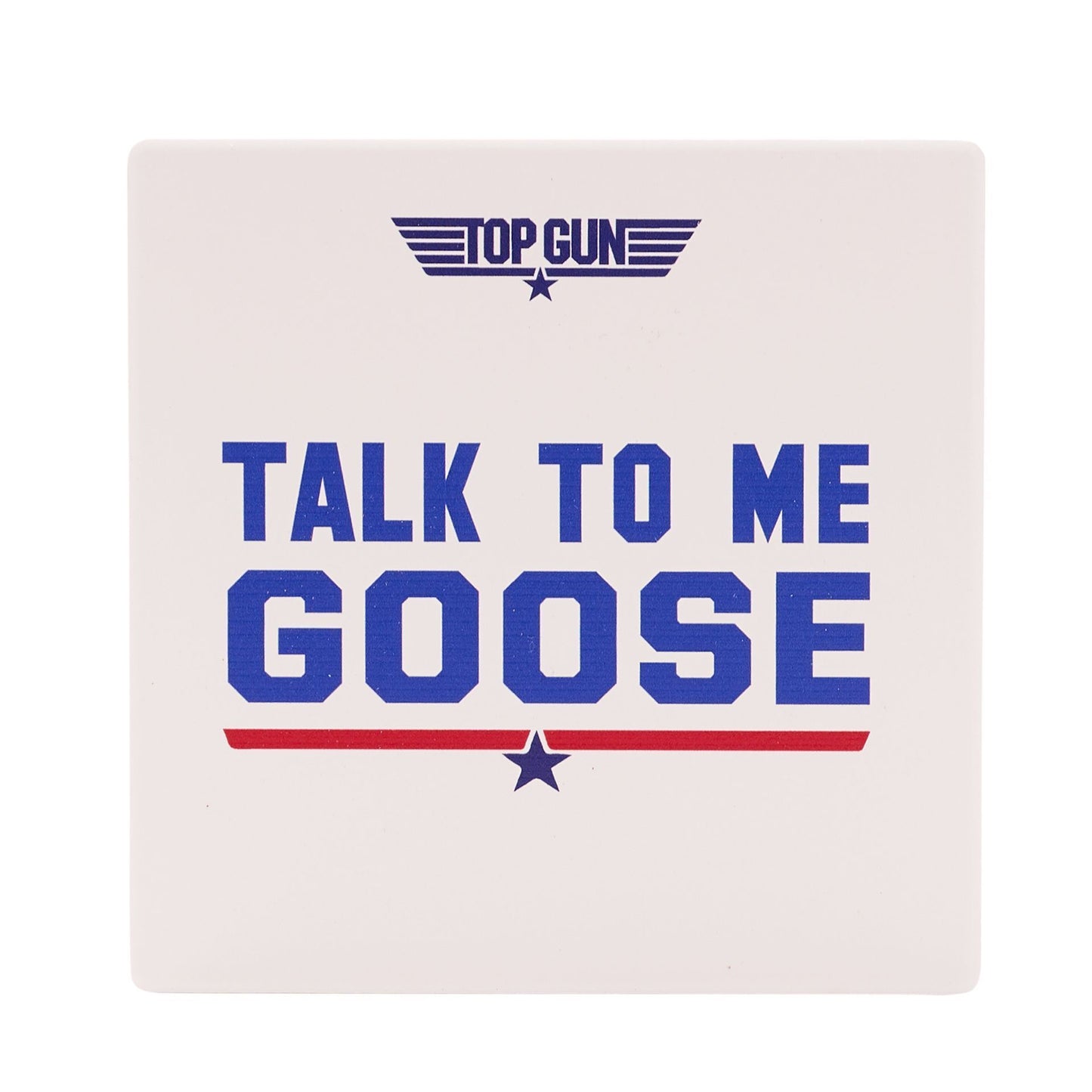 TOP GUN - 'Talk To Me Goose' Ceramic Coaster