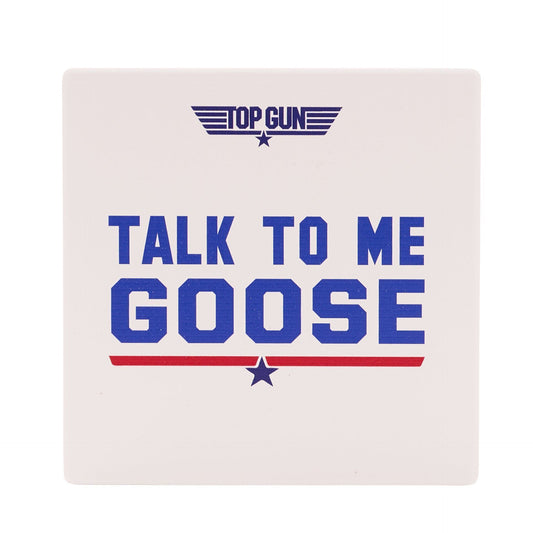 TOP GUN - 'Talk To Me Goose' Ceramic Coaster