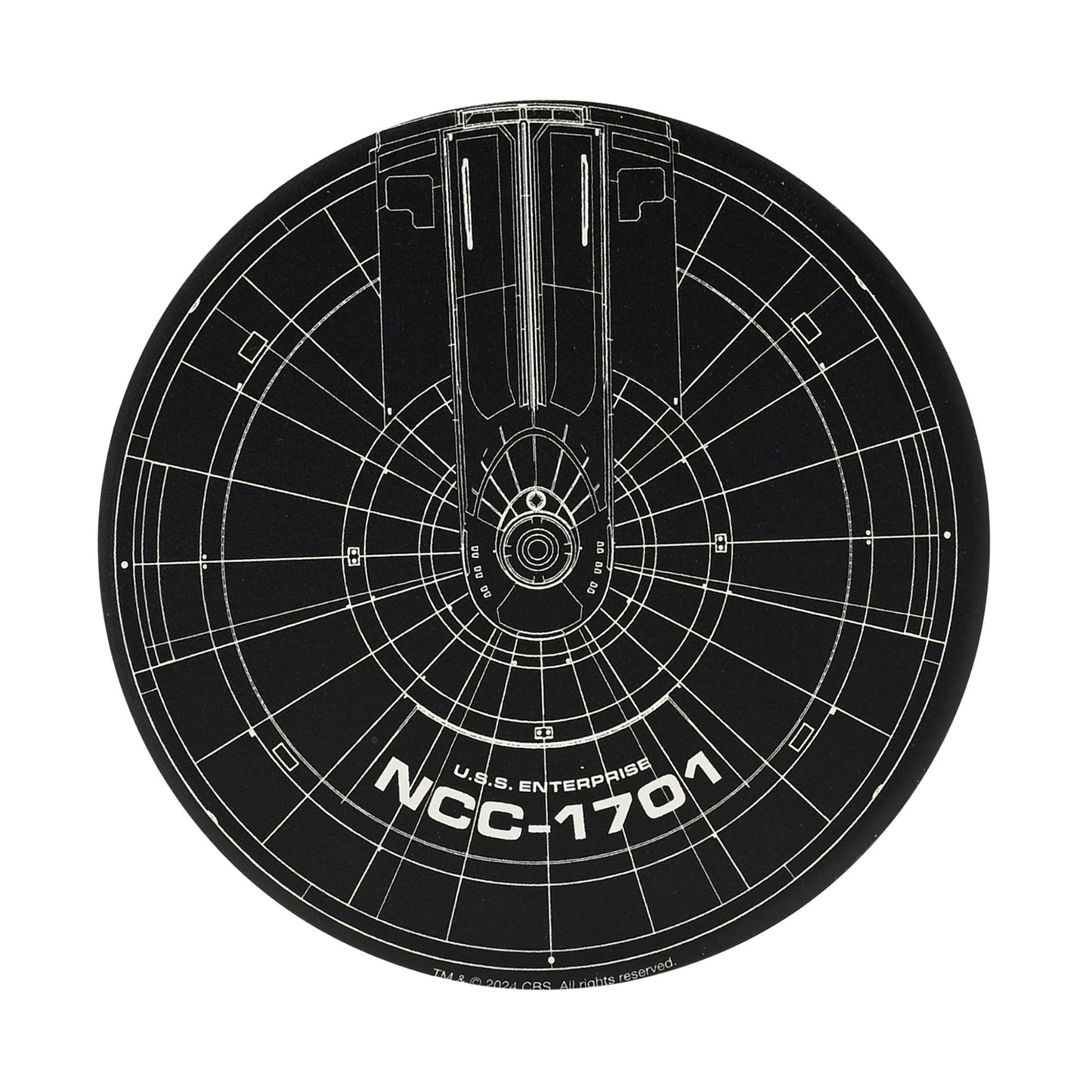 STAR TREK - U.S.S Enterprise Ceramic Coaster