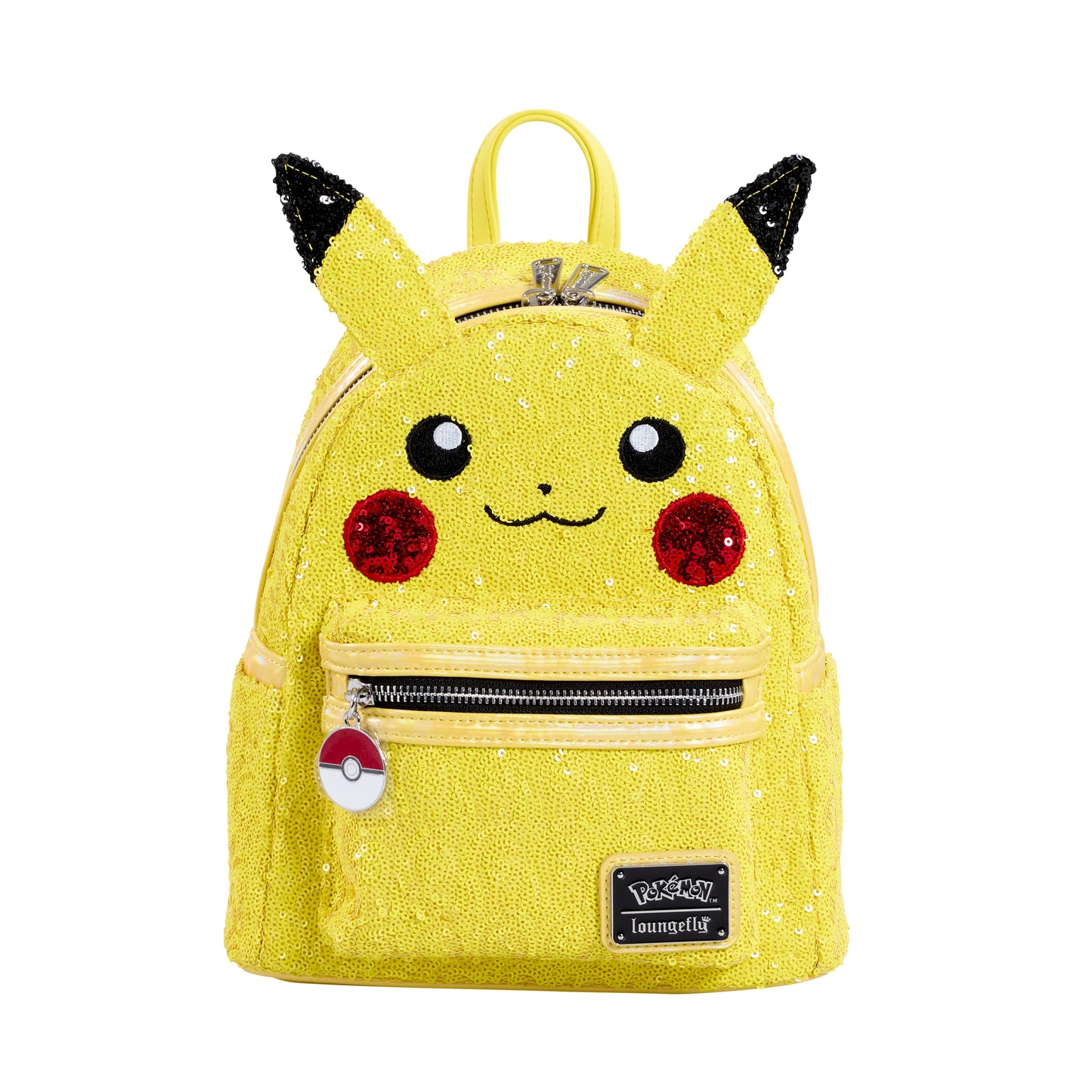 LOUNGEFLY : POKEMON - Pikachu Sequin Cosplay Mini Backpack