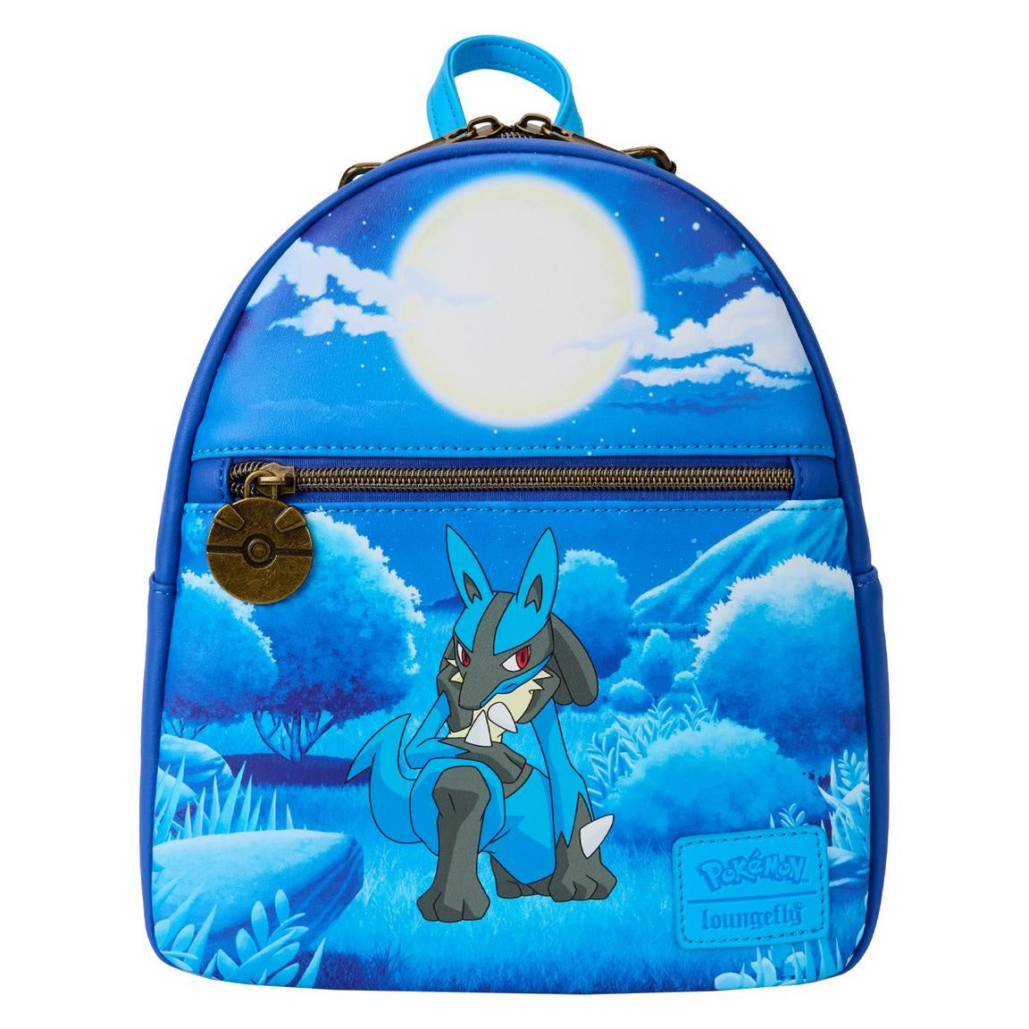 LOUNGEFLY : POKEMON - Lucario Collection Mini Backpack