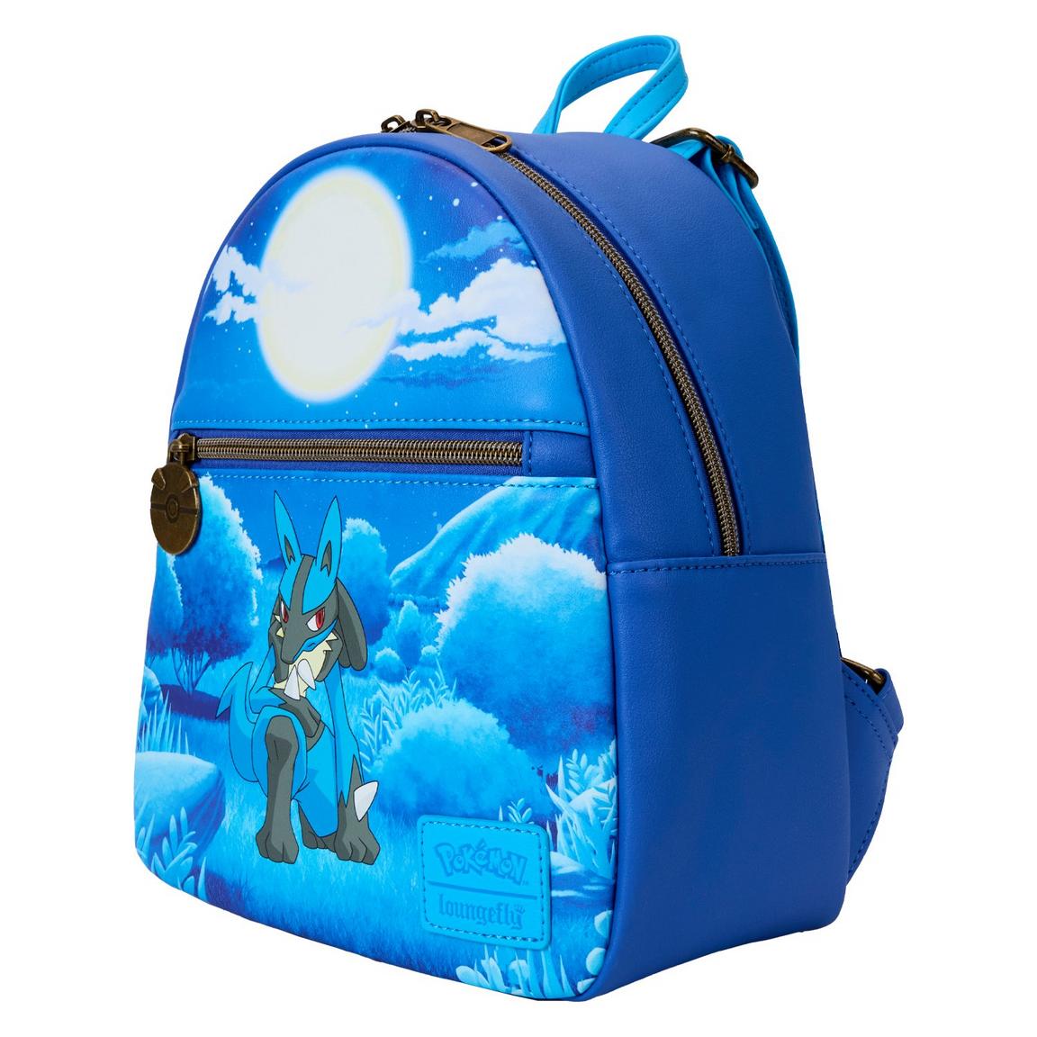 LOUNGEFLY : POKEMON - Lucario Collection Mini Backpack