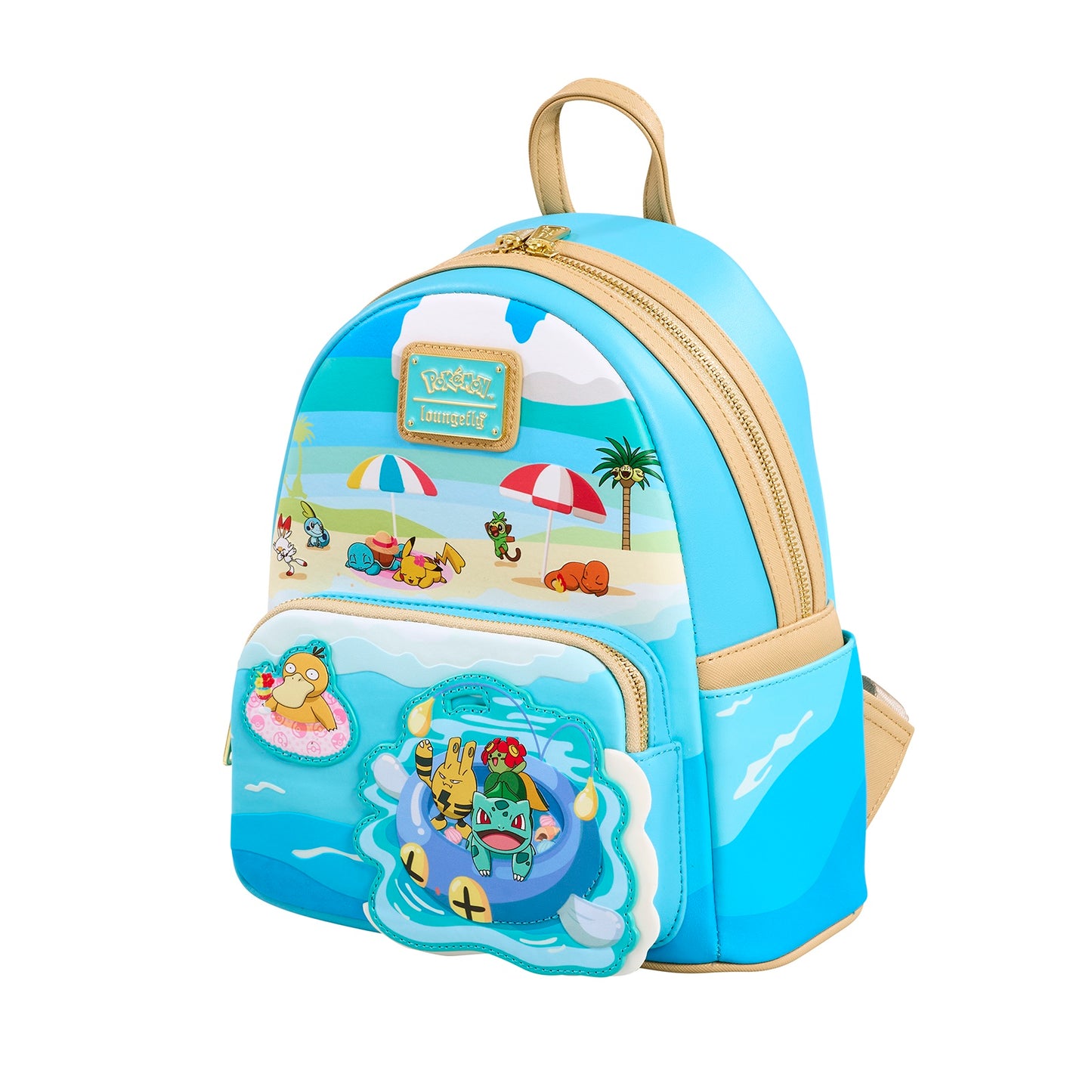 LOUNGEFLY : POKEMON - Pokemon Pool Party Mini Backpack