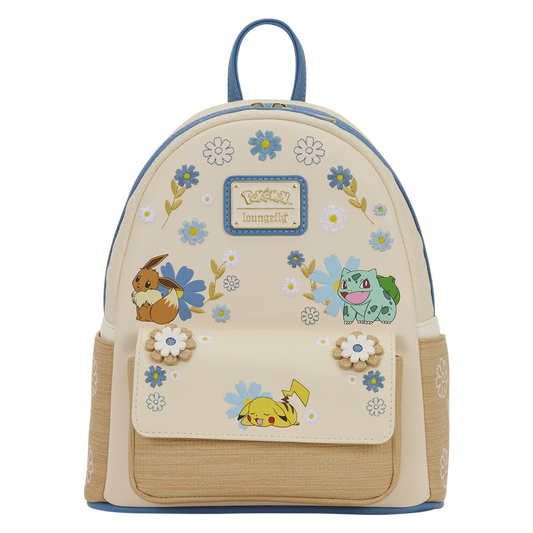 LOUNGEFLY : POKEMON - Floral Mini Backpack