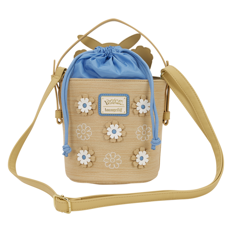 LOUNGEFLY : POKEMON - Floral Pikachu Crossbody Bag