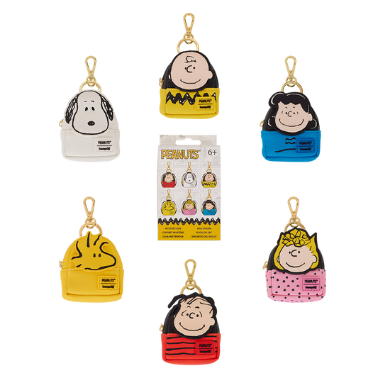 LOUNGEFLY : PEANUTS - Blind Box Mystery Bag Charm
