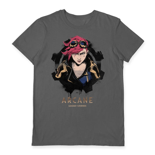 ARCANE - Vi Charcoal T-Shirt