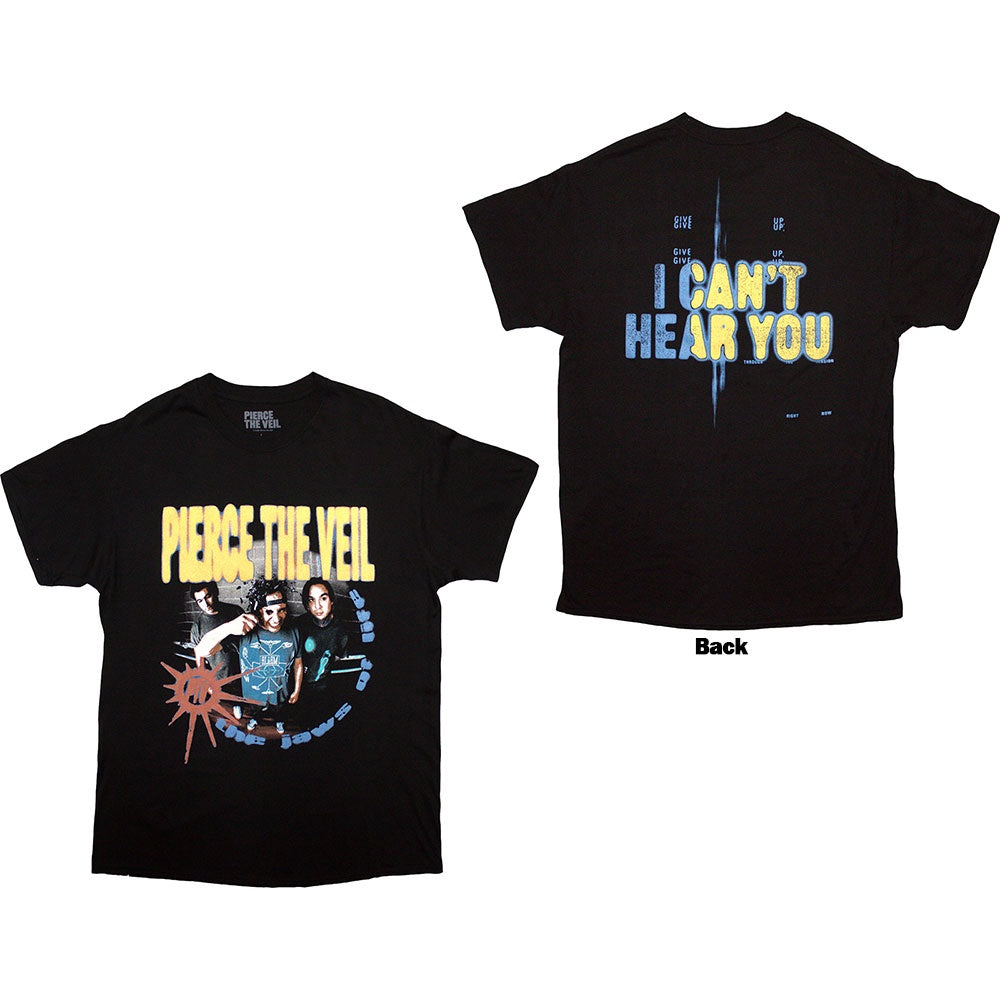 PIERCE THE VEIL - I Can't Hear You Back Print T-Shirt