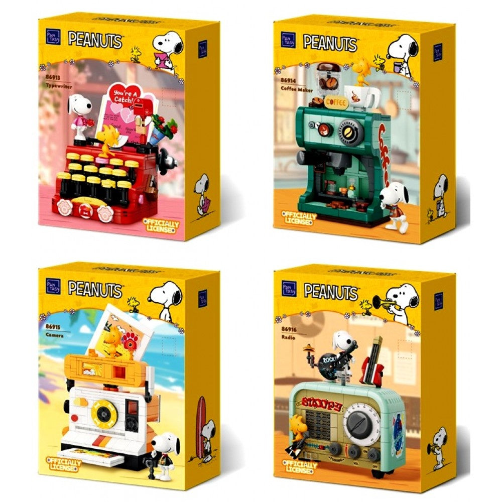 PANTASY : PEANUTS - Snoopy Building Block Retro Assortment