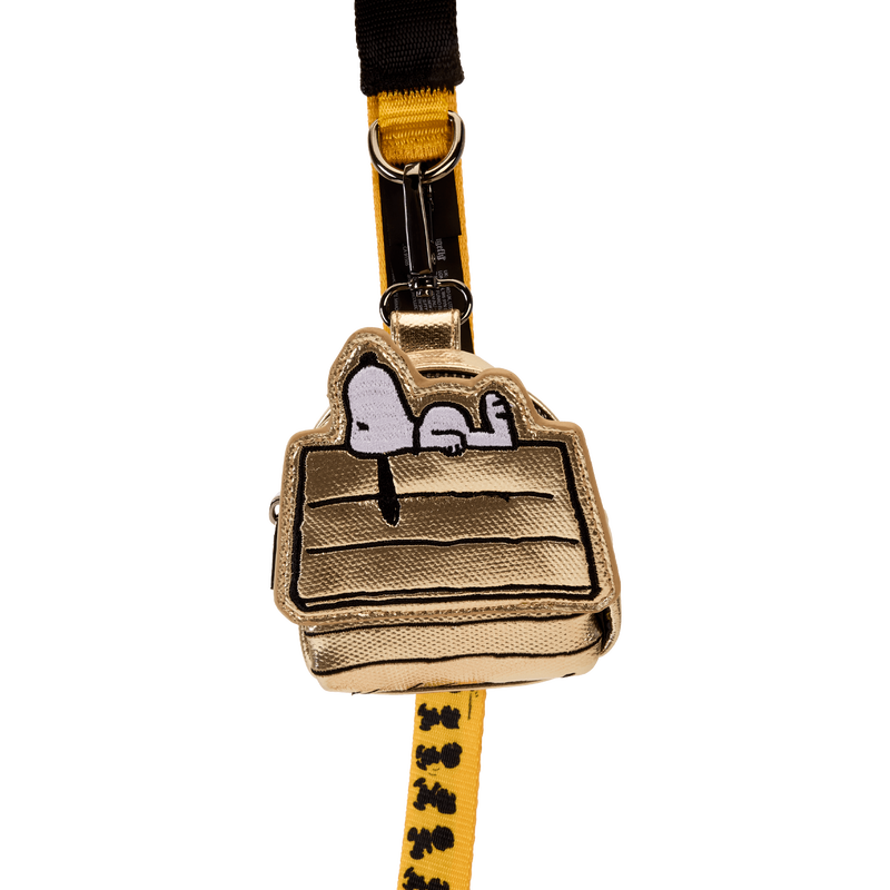 LOUNGEFLY : PEANUTS - 75th Anniversary Snoopy Doghouse Treat & Disposable Bag Holder