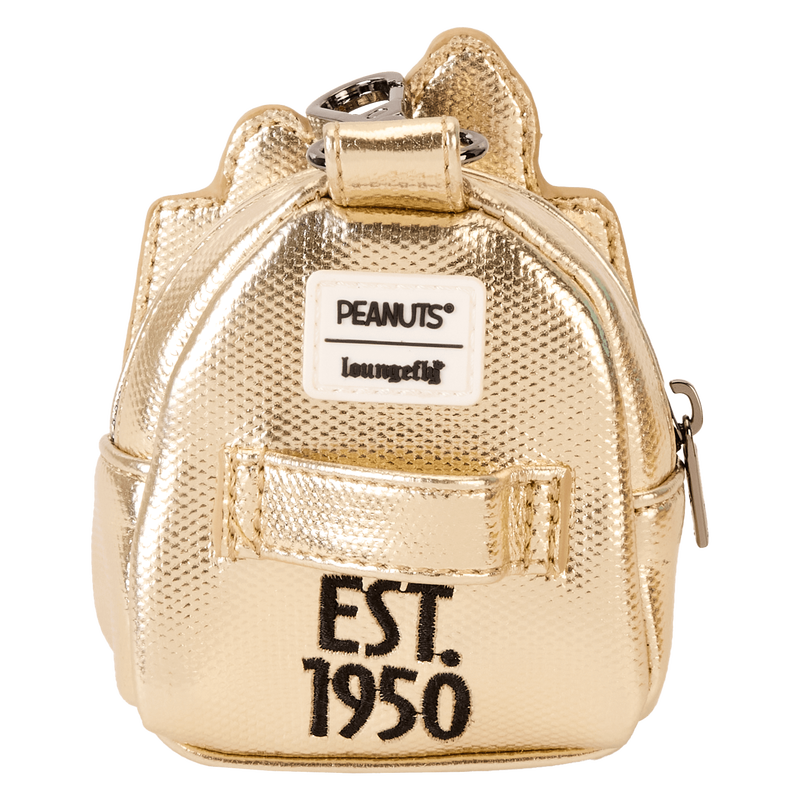 LOUNGEFLY : PEANUTS - 75th Anniversary Snoopy Doghouse Treat & Disposable Bag Holder