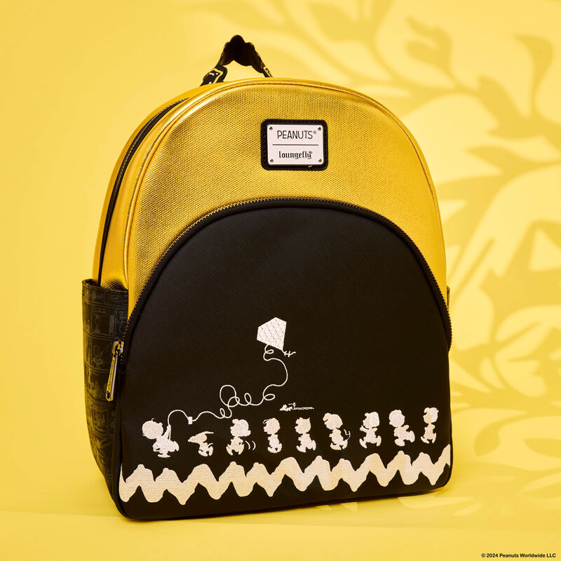 LOUNGEFLY : PEANUTS - Snoopy & Gang 75th Anniversary Mini Backpack