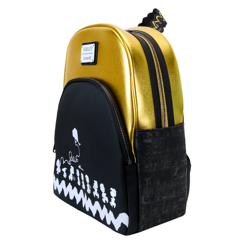 LOUNGEFLY : PEANUTS - Snoopy & Gang 75th Anniversary Mini Backpack