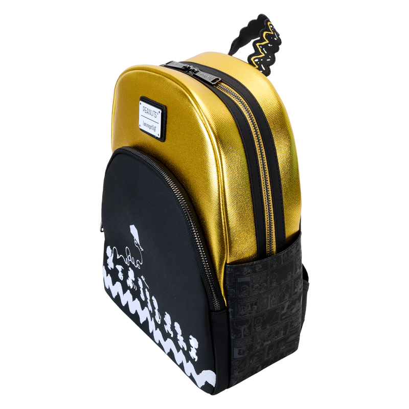 LOUNGEFLY : PEANUTS - Snoopy & Gang 75th Anniversary Mini Backpack