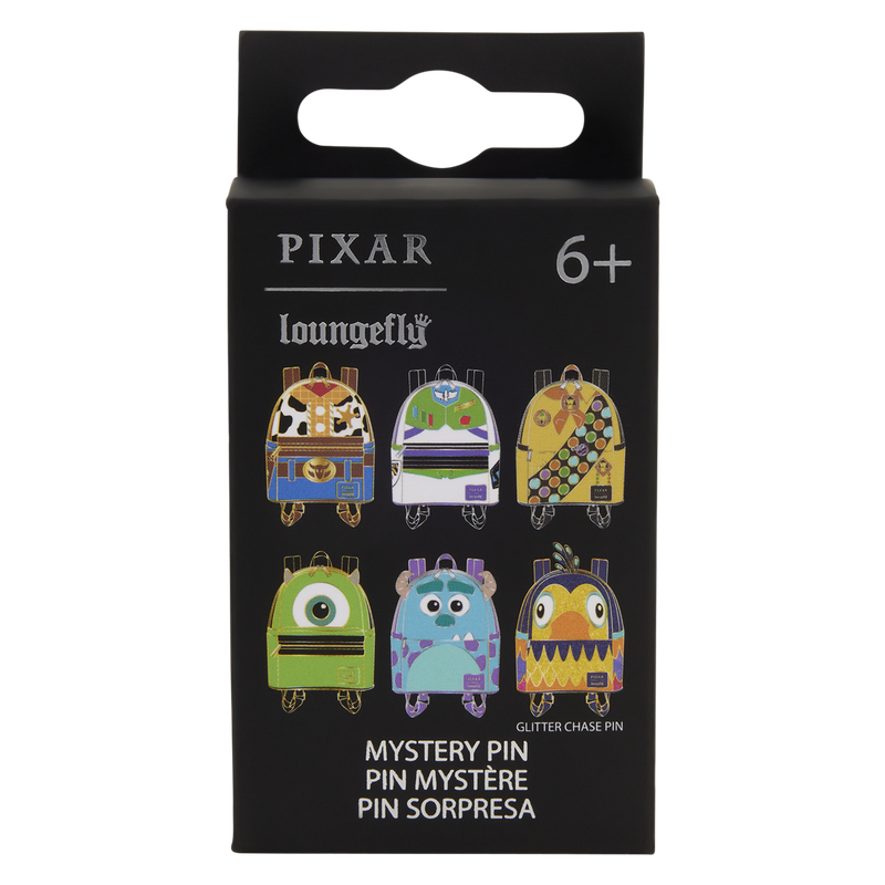 LOUNGEFLY : DISNEY PIXAR - Characters Mini Backpack Blind Box Pin (1)