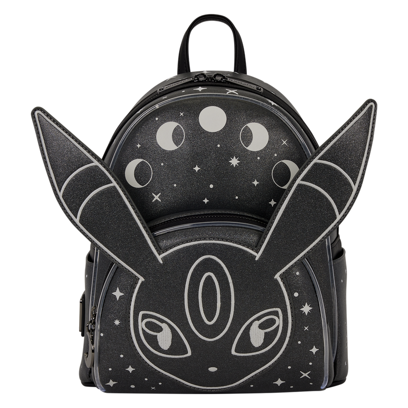 LOUNGEFLY : POKEMON - Umbreon Moon Phases Light-Up Glow Mini Backpack