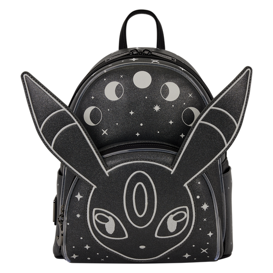 LOUNGEFLY : POKEMON - Umbreon Moon Phases Light-Up Glow Mini Backpack