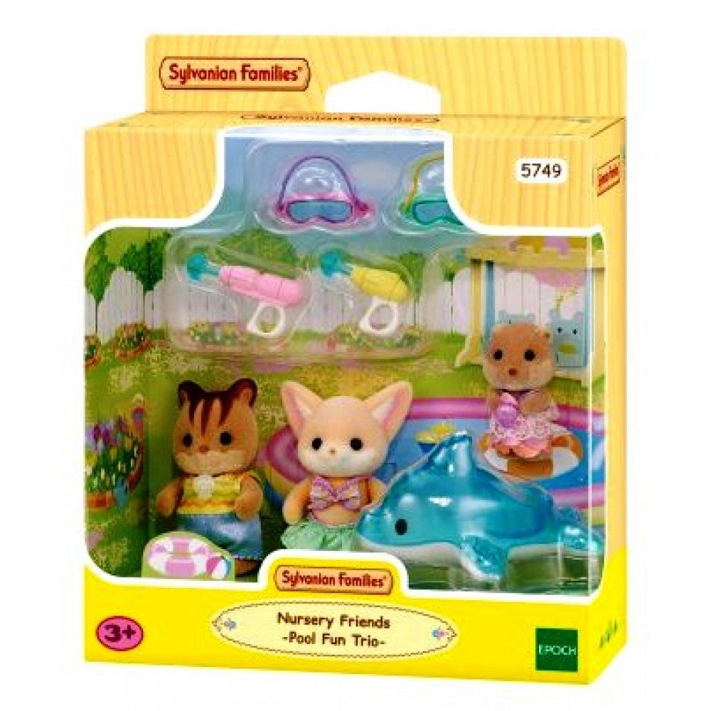 SYLVANIAN FAMILIES - Pool Fun Friends Figure Set