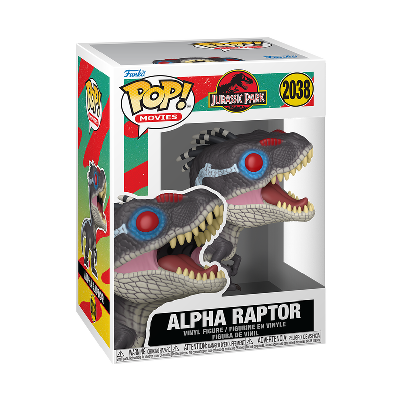 JURASSIC PARK - Alpha Raptor #2038 Funko Pop!