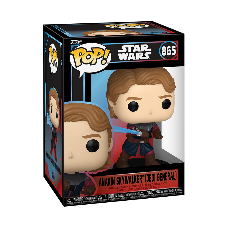 STAR WARS - Anakin Skywalker (Jedi General) #865 Funko Pop!