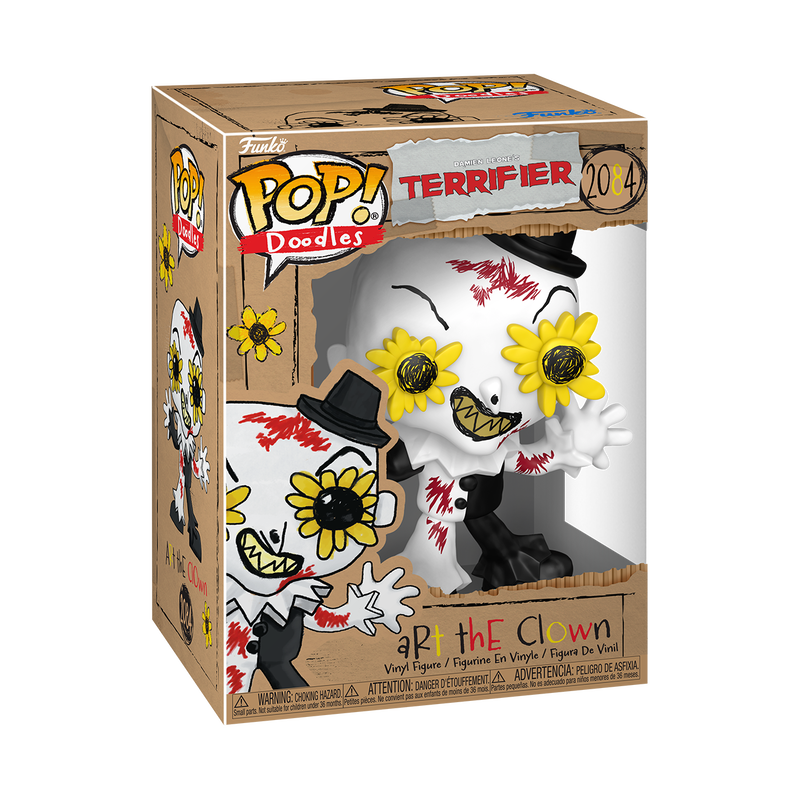 TERRIFIER - Art The Clown #2084 Funko Pop! Doodles