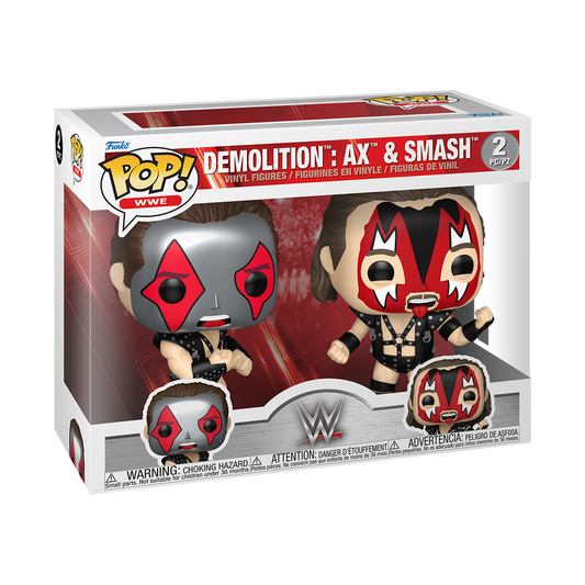 WWE - Demolition : Ax & Smash Funko Pop! 2-Pack