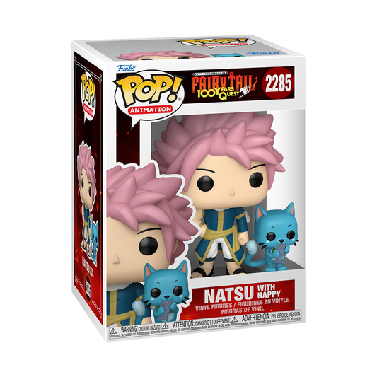 FAIRY TAIL - Natsu with Happy #2285 Funko Pop!