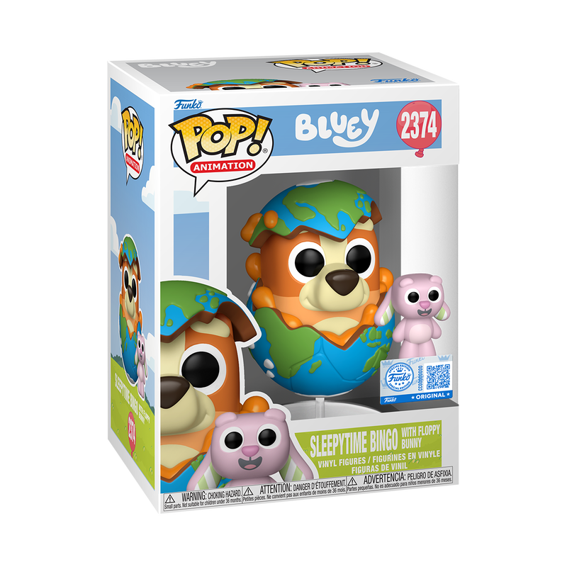 BLUEY - Sleepytime Bingo with Floppy Bunny #2374 Funko Pop!