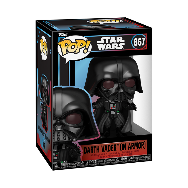 STAR WARS - Darth Vader (In Armor) #867 Funko Pop!