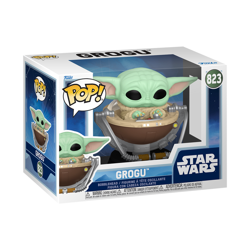 STAR WARS : MANDALORIAN - Grogu in Pram #823 Funko Pop!