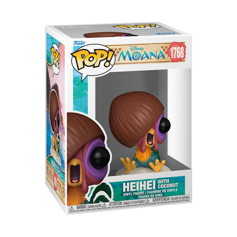 DISNEY : MOANA - Heihei With Coconut #1768 Funko Pop!