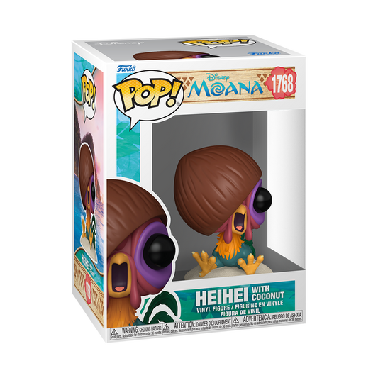 DISNEY : MOANA - Heihei With Coconut #1768 Funko Pop!