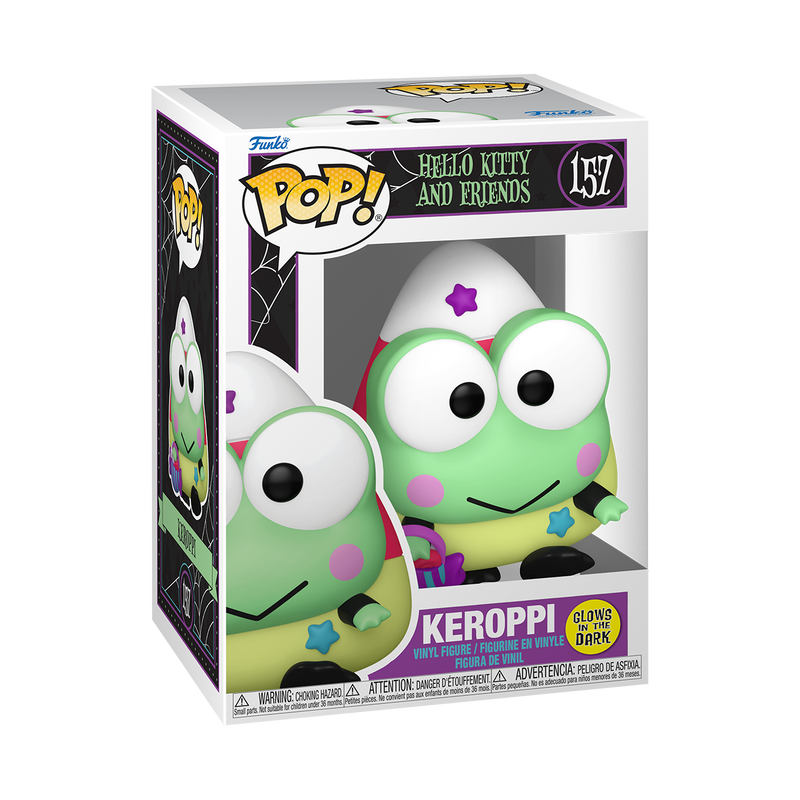 HELLO KITTY AND FRIENDS - Keroppi GITD #157 Funko Pop!