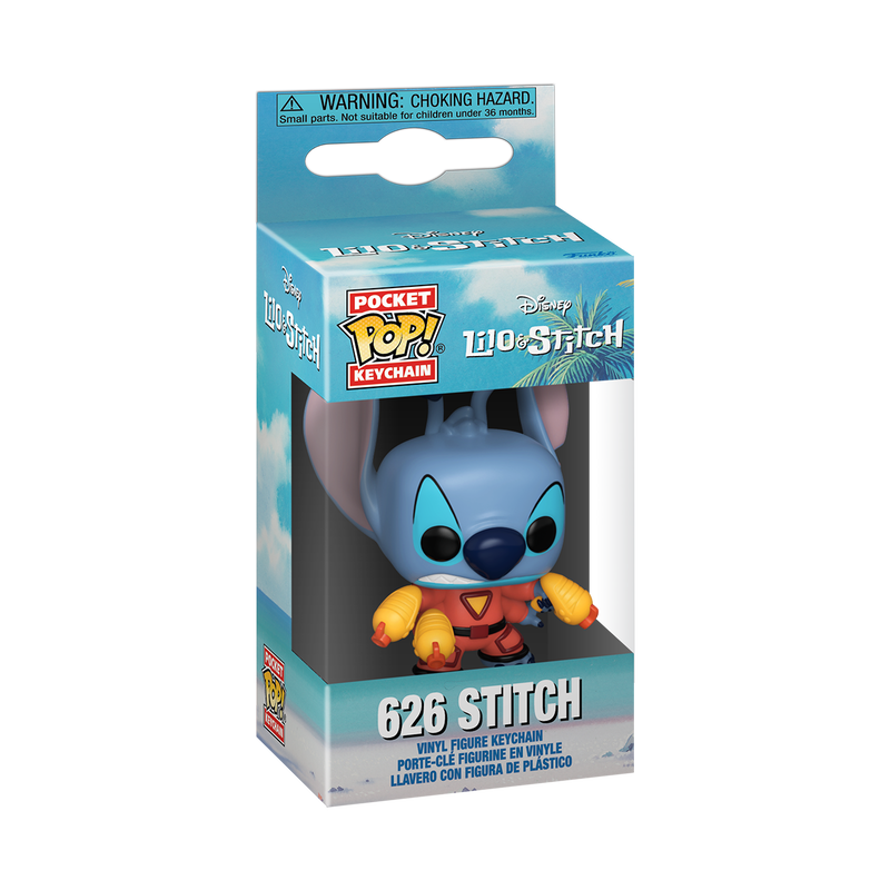 DISNEY : LILO & STITCH - 626 Stitch Funko Pocket Pop! Keychain