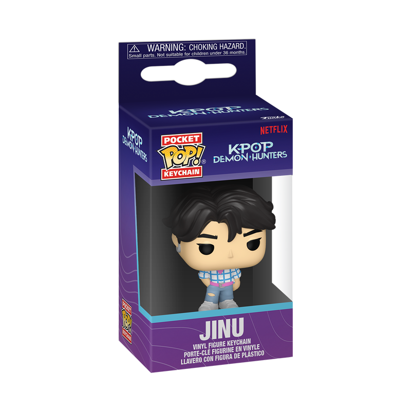 KPOP DEMON HUNTERS - Jinu Funko Pocket Pop! Keychain