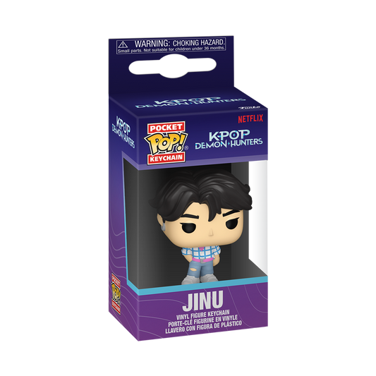KPOP DEMON HUNTERS - Jinu Funko Pocket Pop! Keychain