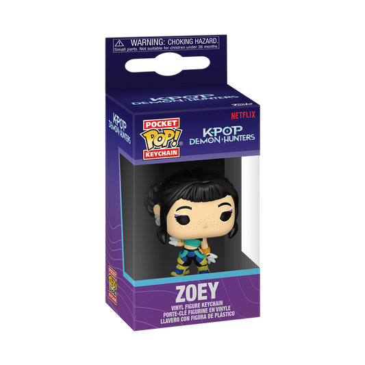 KPOP DEMON HUNTERS - Zoey Funko Pocket Pop! Keychain