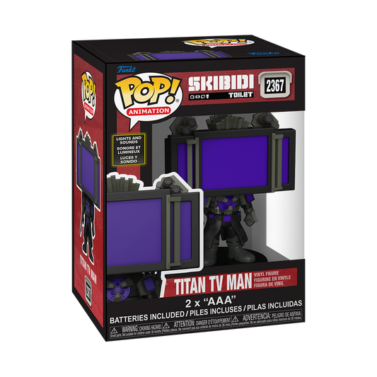 SKIBIDI TOILET -  Titan TV Man #2367 SFX Funko Pop!