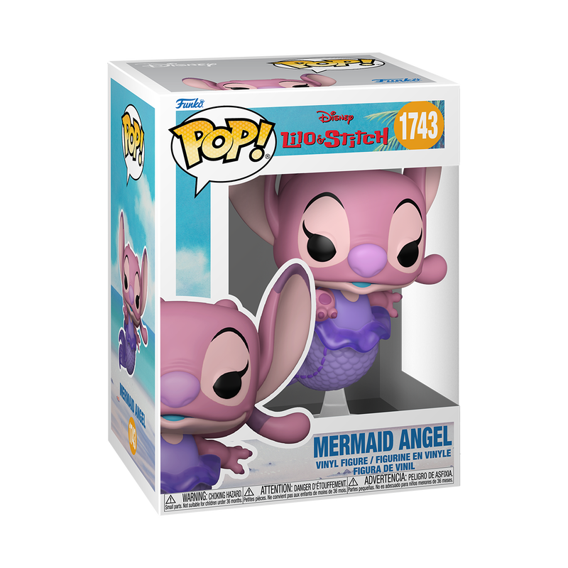 DISNEY : LILO & STITCH - Mermaid Angel #1743 Funko Pop!