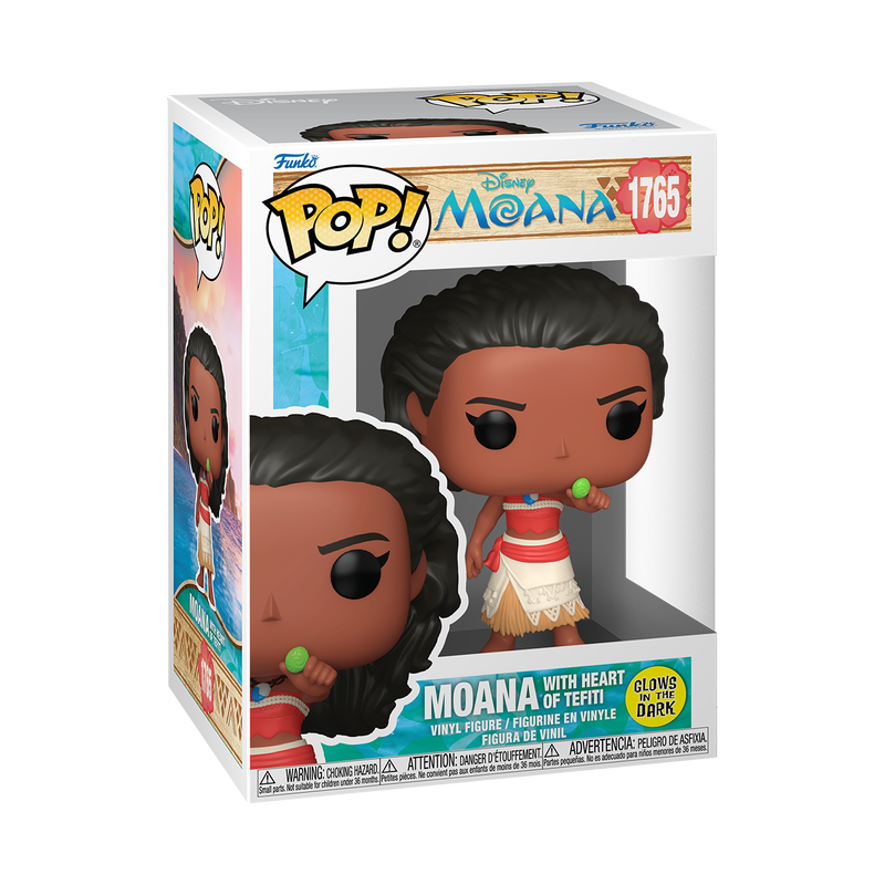 DISNEY : MOANA - Moana With Hear Of Tefiti #1765 Funko Pop!