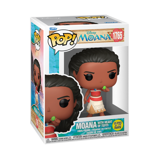 DISNEY : MOANA - Moana With Hear Of Tefiti #1765 Funko Pop!
