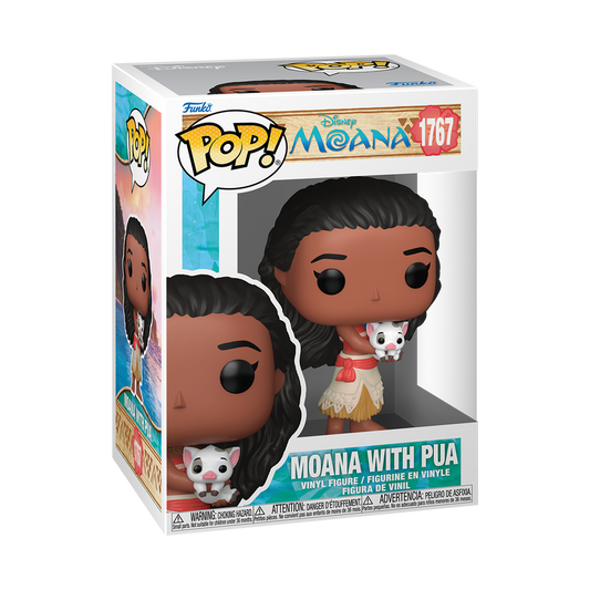 DISNEY : MOANA - Moana With Pua #1767 Funko Pop!