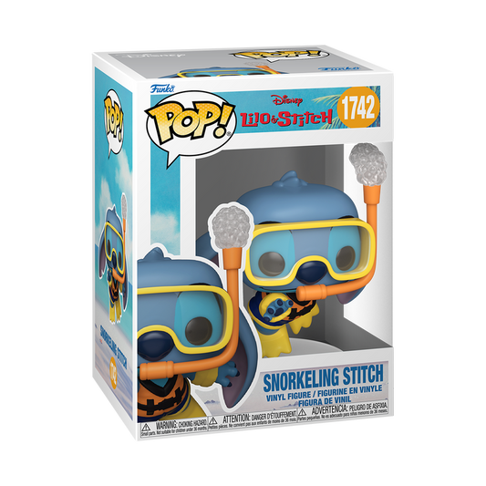 DISNEY : LILO & STITCH - Snorkeling Stitch #1742 Funko Pop!
